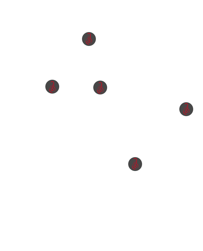 Multiple temperature sources