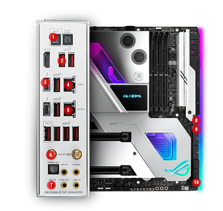 ROG Maximus XIII Extreme Glacial