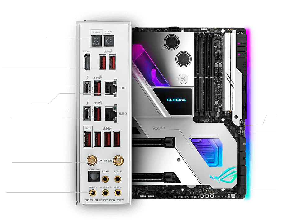 ROG Maximus XIII Extreme Glacial