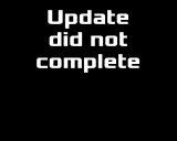 Closeup of ROG Maximus XIII Extreme Glacial with OLED display depicting BIOS update status