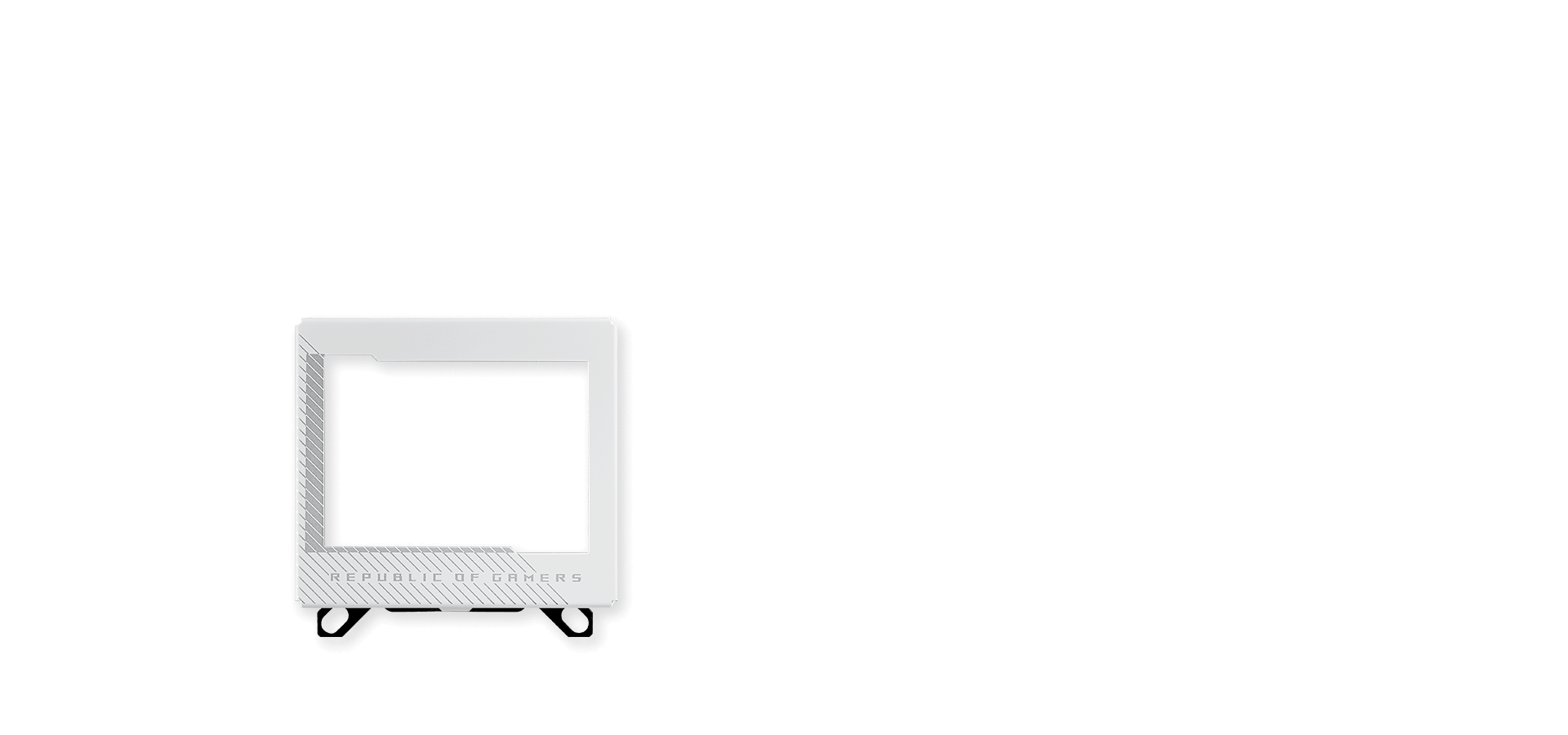 ROG Ryujin III WB White Edition LCD-scherm