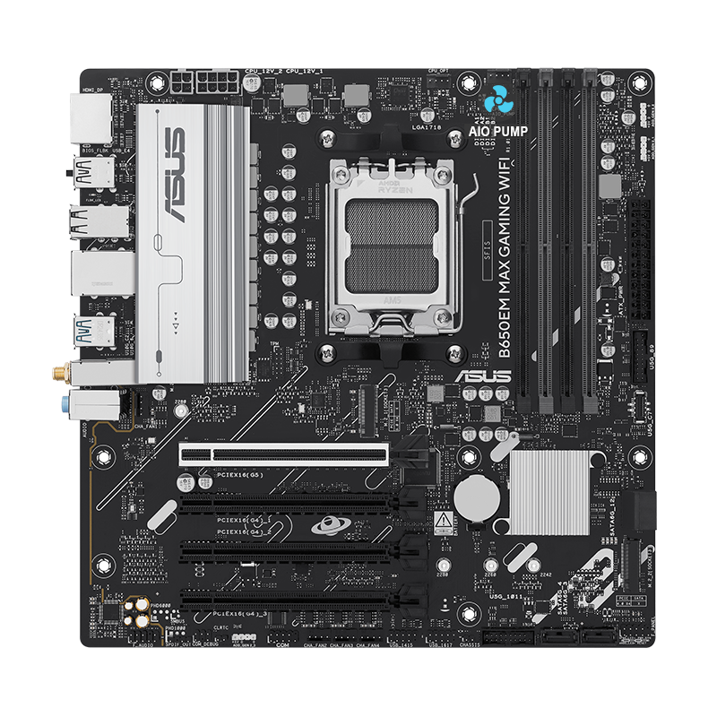 ASUS motherboard with AIO Pump