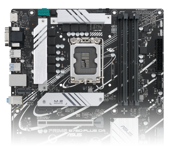 ASUS INTEL 第13.12世代 LGA1700 対応 B760M 搭載 マザ?ボード PRIME