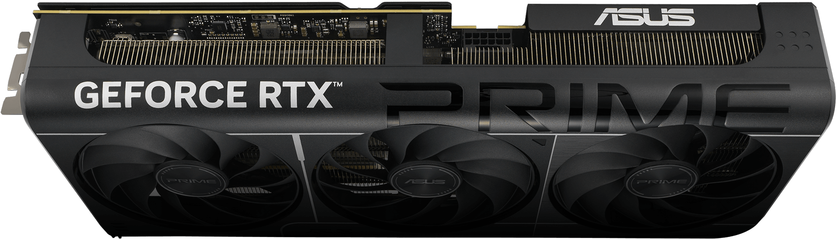 Prime RTX 5070 graphics card front view