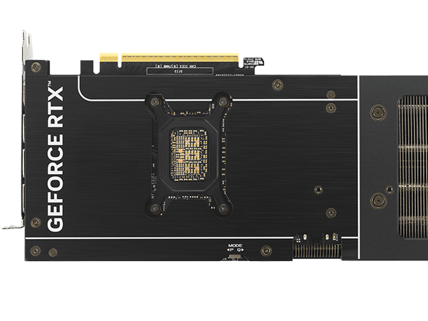 Prime RTX 5070 card backplate