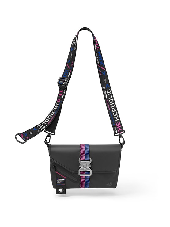 front view of ROG SLASH Sling Bag