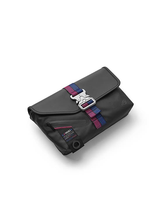 Top view of the bag, open state.