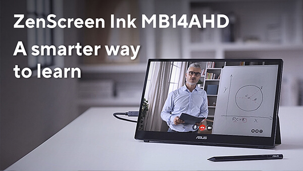 ASUS ZenScreen Ink MB14AHD Review - Portable Drawing Tablet
