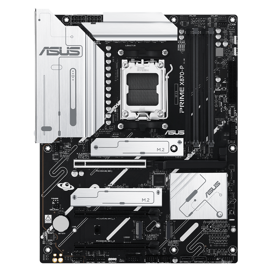 PRIME X870-P Vorderansicht.