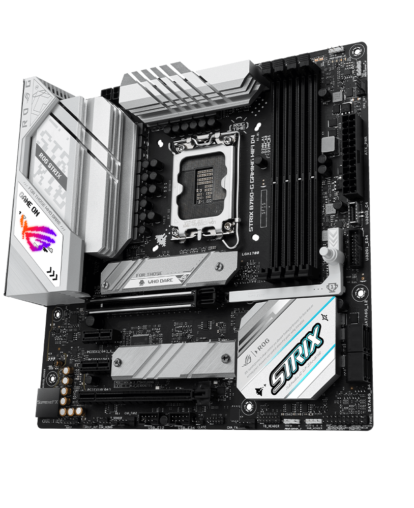 ROG STRIX B760-G GAMING WIFI D4 | Gaming motherboards｜ROG