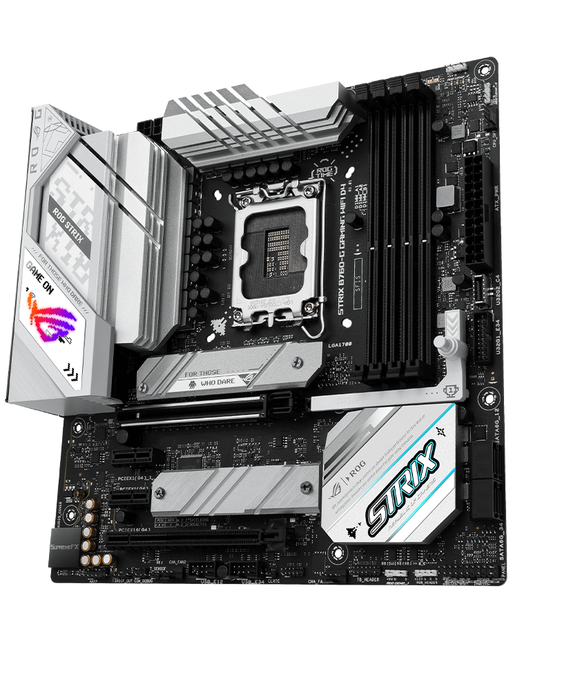 ROG STRIX B760-G GAMING WIFI D4  Gaming motherboards｜ROG - Republic of  Gamers｜ROG Global