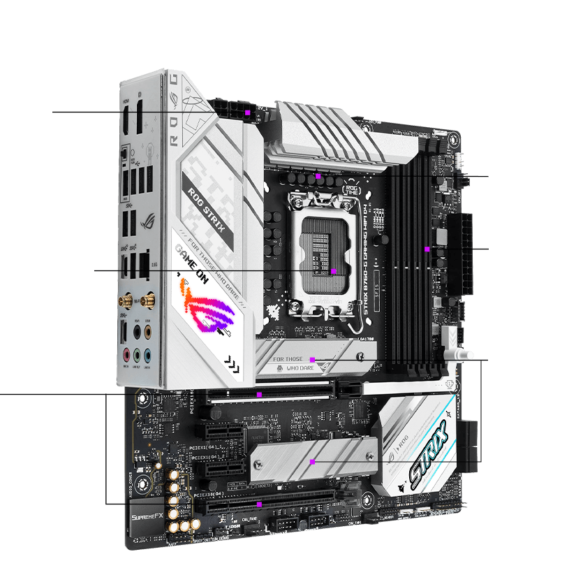  ASUS ROG STRIX B760 G GAMING WIFI D4 Intel B2B 