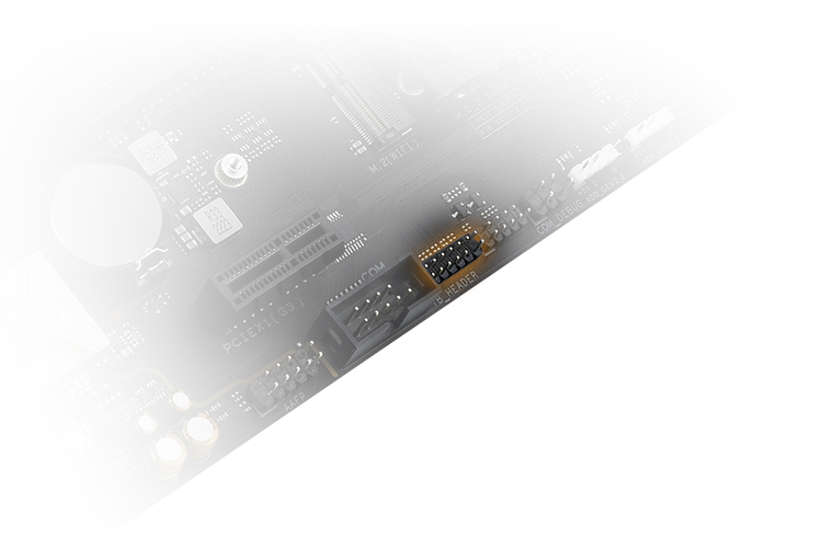 ProArt B760-Creator features a Thunderbolt<sup>™</sup> (USB4®) header