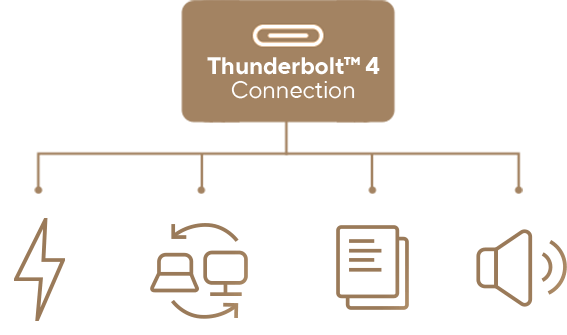 Thunderbolt™ 4 aansluiting