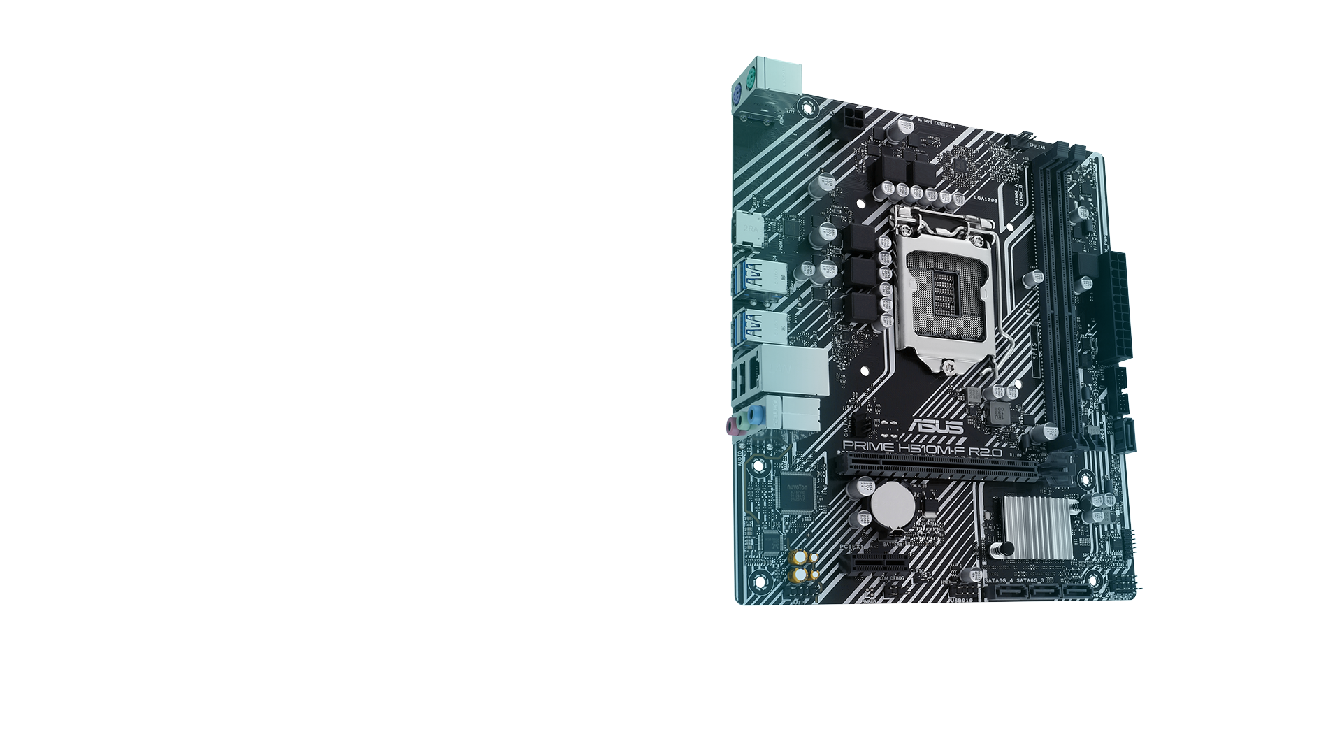 稼働品：マザーボードASUS PRIME H510M-A (LGA1200) - PCパーツ