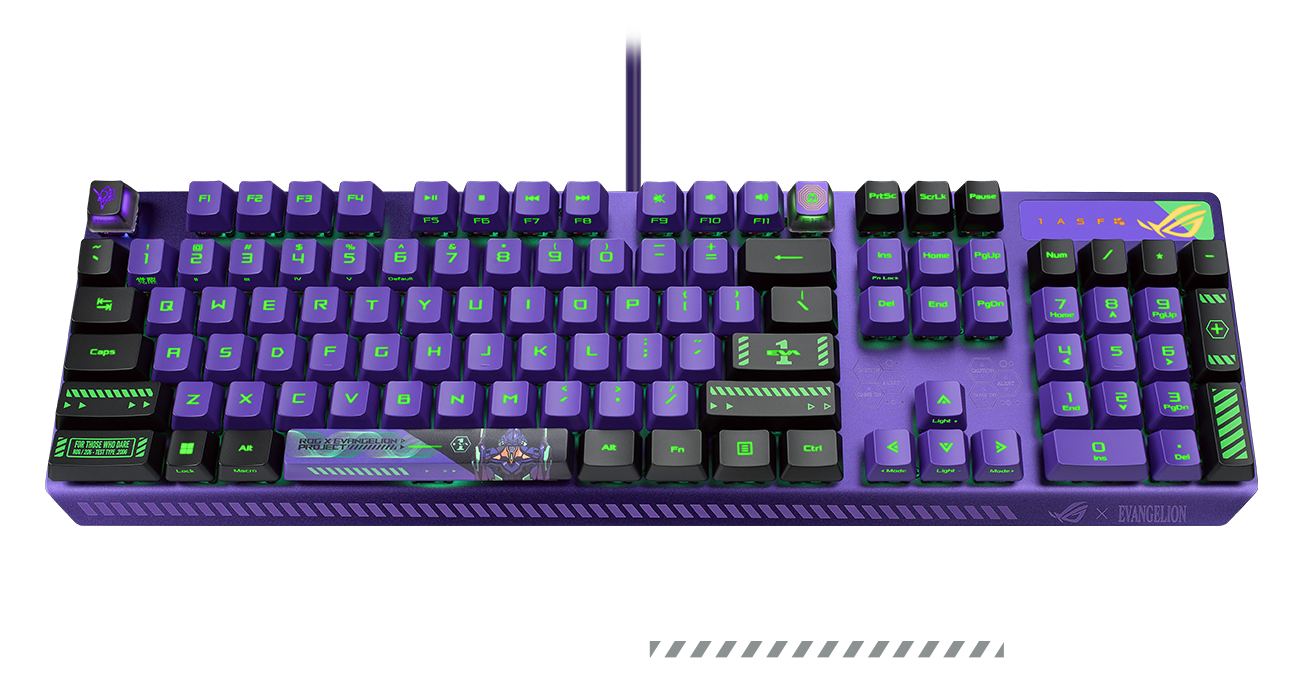 ROGエヴァンゲリオンコラボゲーミングキーボード Strix Scope RXREPUBLIC