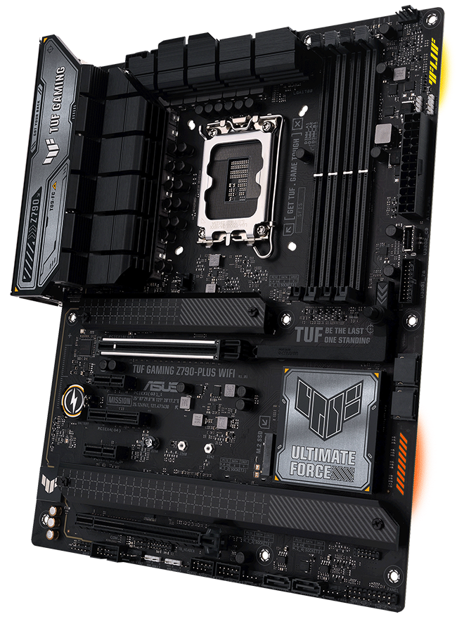 TUF Gaming motherboard's photo