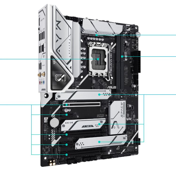 All specs of the Z790-AYW OC WIFI-CSM motherboard