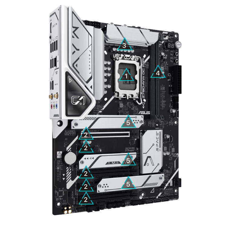 All specs of the Z790-AYW OC WIFI-CSM motherboard