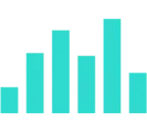 Muziekeffect pictogram.