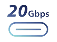 USB 20 Gb/s logo