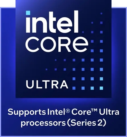 Badge du processeur Intel Core Ultra 