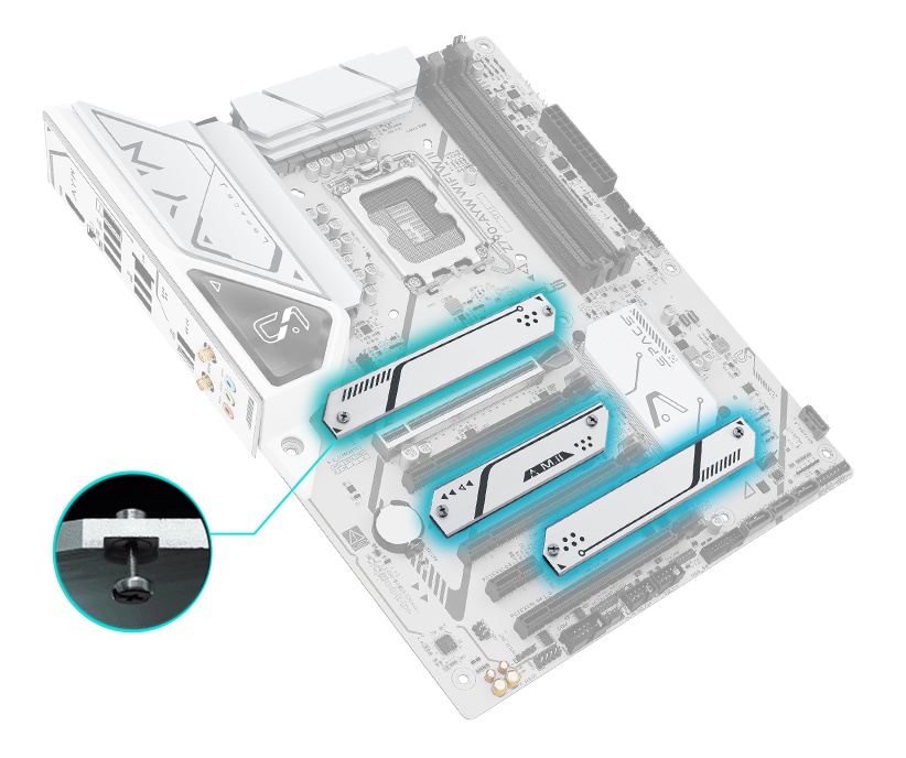 Offers M.2 heatsinks