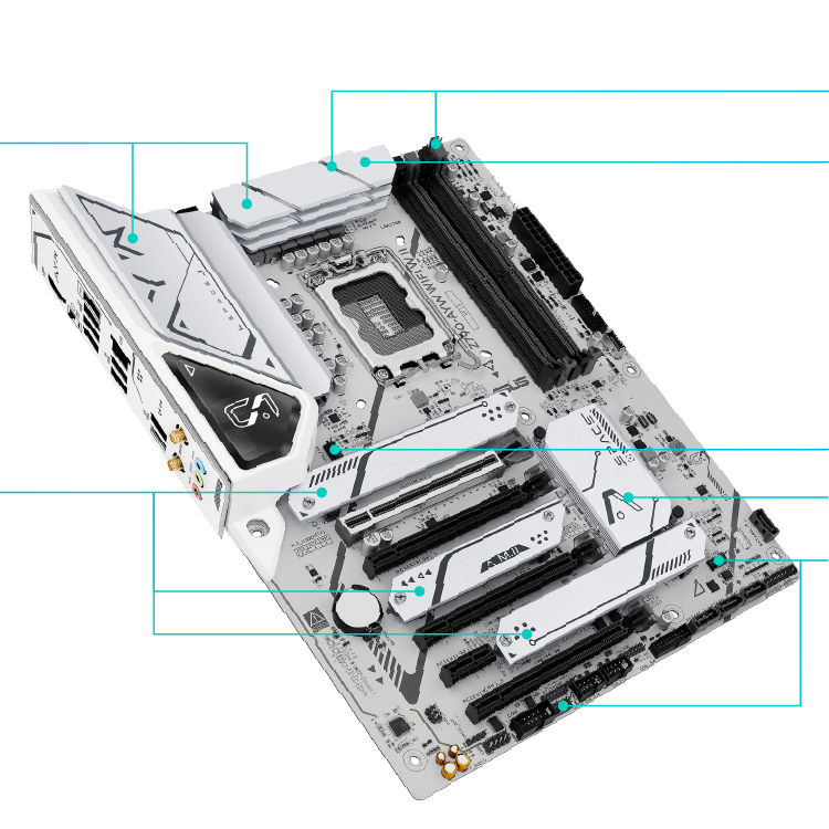 All specs of the Z790-AYW WIFI W II-CSM motherboard