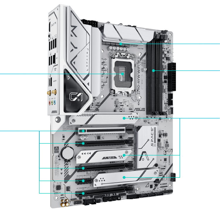 All specs of the Z790-AYW WIFI W II-CSM motherboard