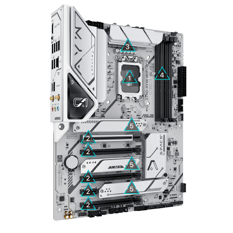 All specs of the Z790-AYW WIFI W II-CSM motherboard