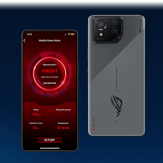 Smartphone displays Mobile Game Mode with One-Tap Mobile Game Boost