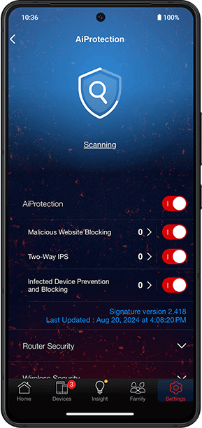 The smartphone screens display Safe Browsing settings with different filtering levels.