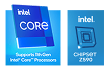 Intel Core and chipset logos