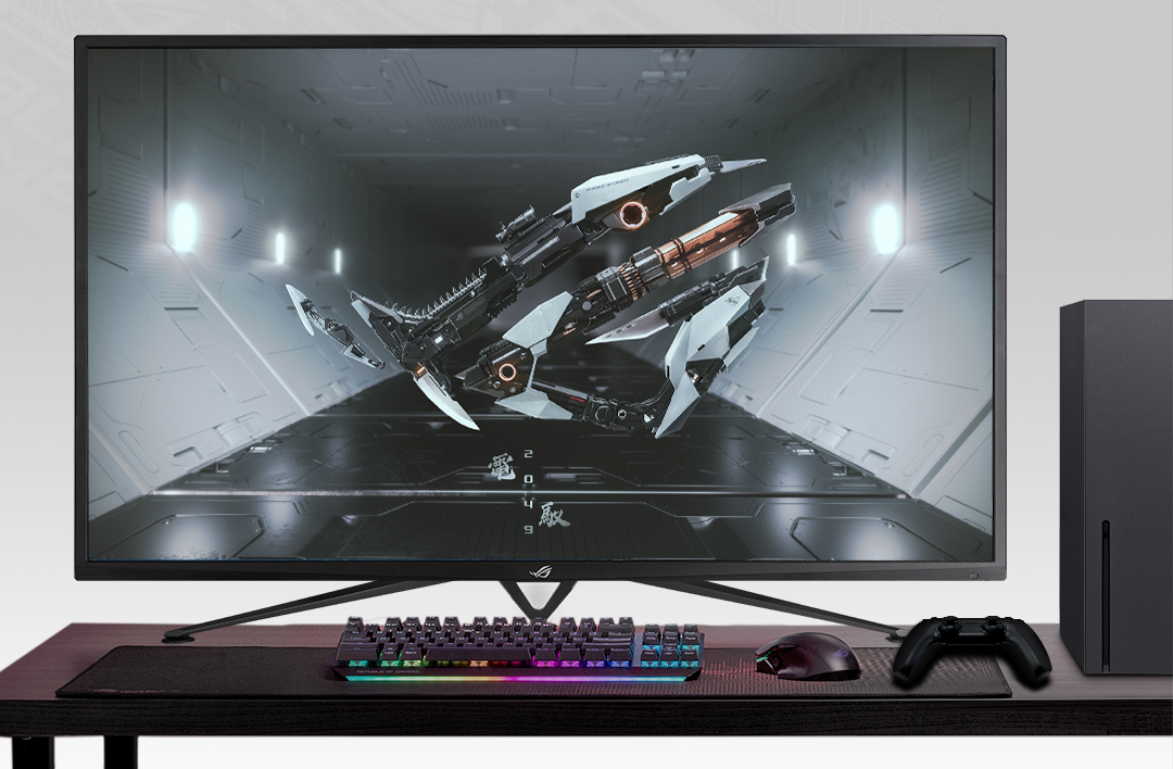 ASUS 液晶ディスプレイ ROG Strix XG43UQ 43型 F421-