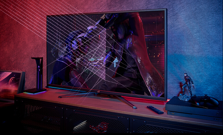 ASUS : un écran gamer 43 4K 144Hz pour remplacer votre TV