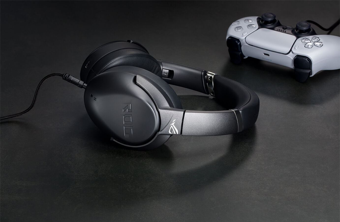 ROG-Headset und PS5-Controller