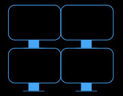 Quad 4K Displays