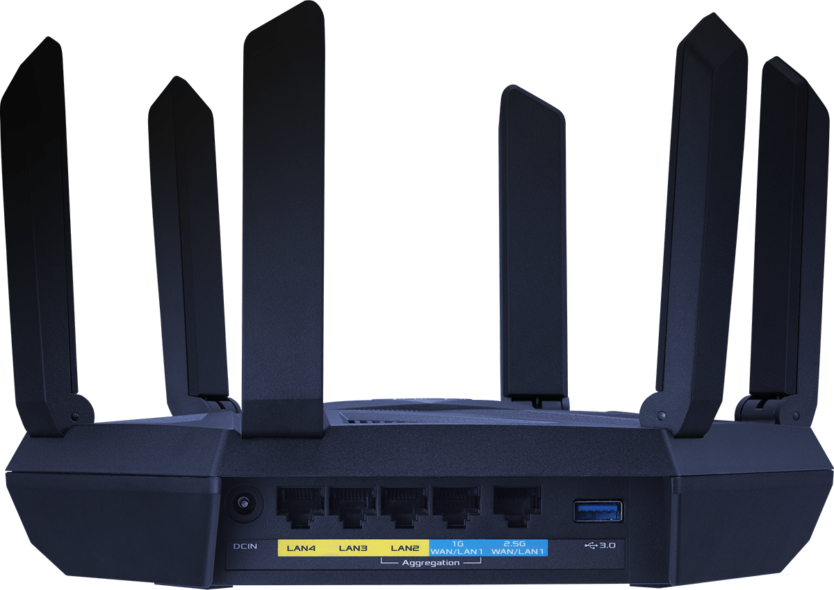 Routeur WiFi ASUS RT-AXE7800 6E tri-bande AXE7800 AiMesh