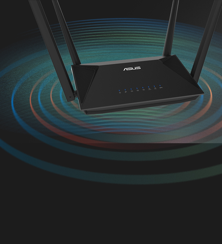 Signal from RT-AX52 can transmit farther thanks to WiFi 6 technology