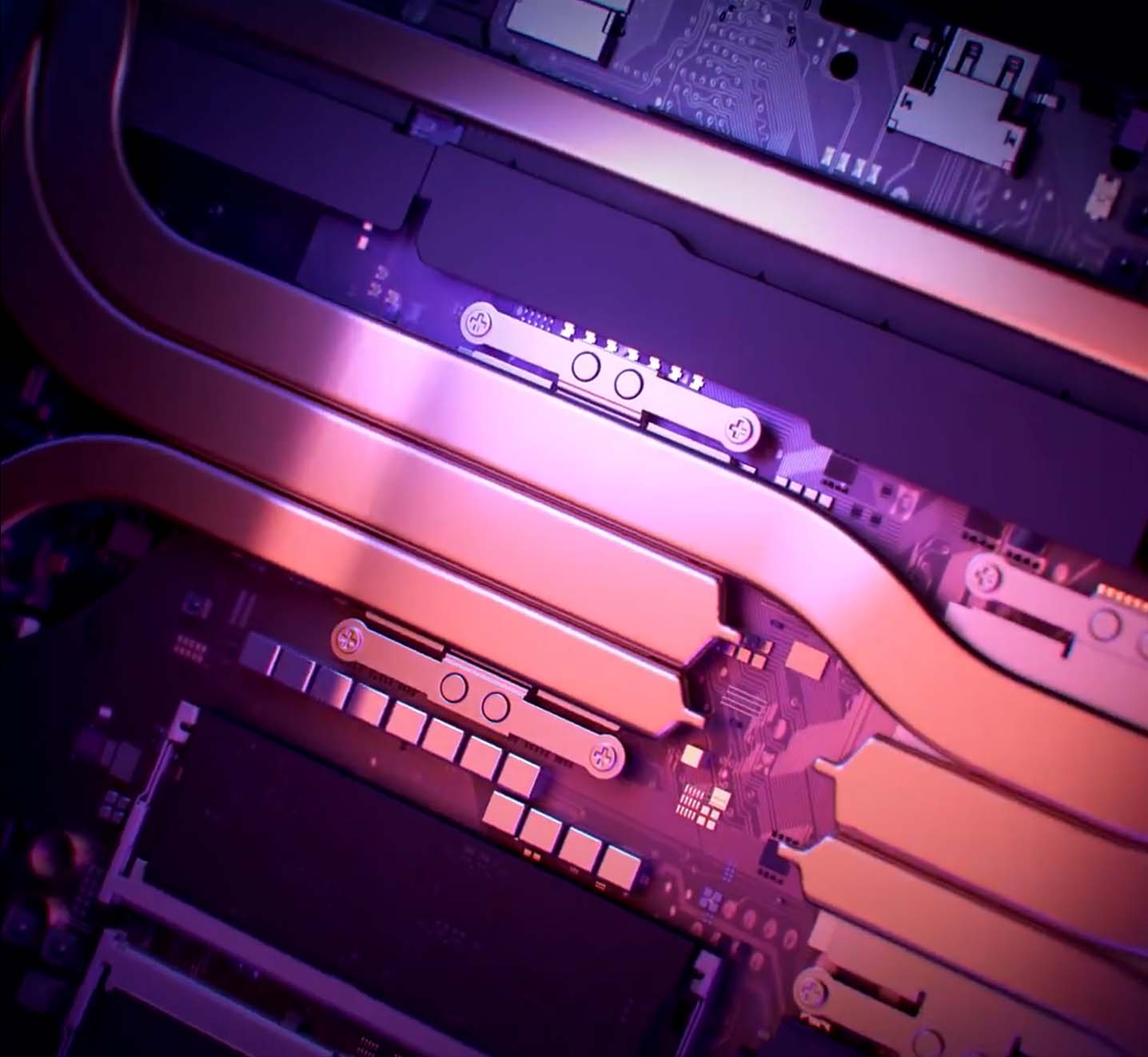 The image of up to 6 comprehensive heatpipes