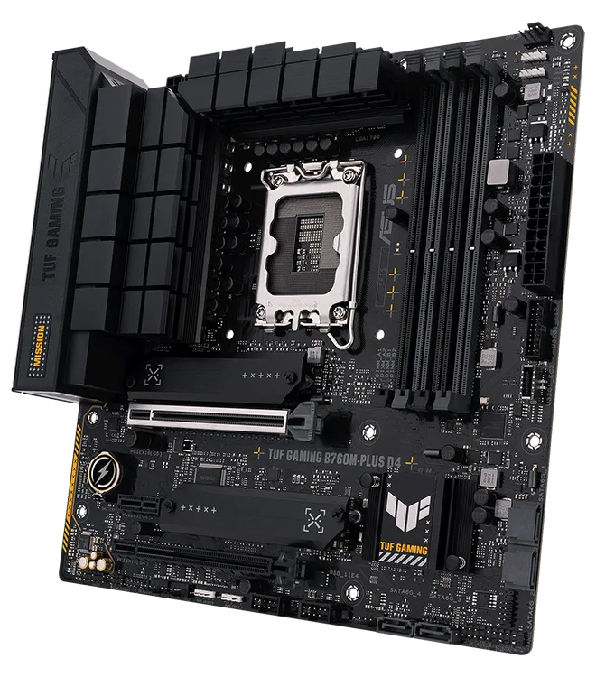 TUF Gaming motherboard's photo