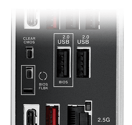 CLEAR CMOS& BIOS FLASHBACK™