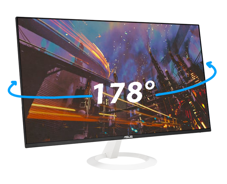 Full HD resolution and frameless IPS panel