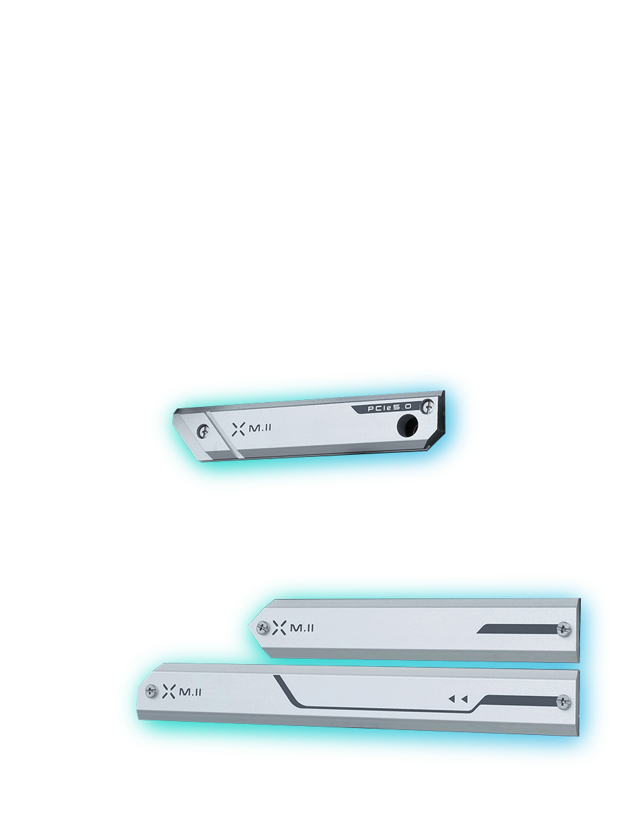 La scheda madre PRIME X670E-PRO WIFI offre dissipatori di calore M.2.