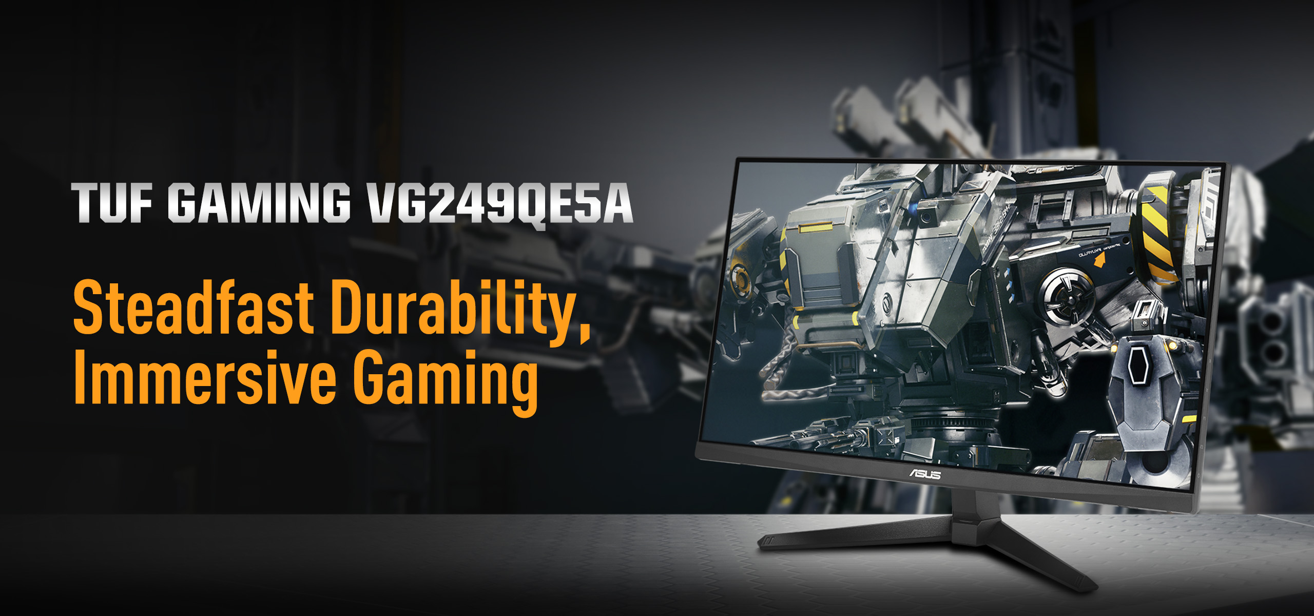 Wizualizacja klawiatury TUF Gaming VG249QE5A