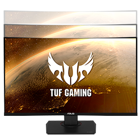 ASUS TUF Gaming VG32VQR features ergonomic design