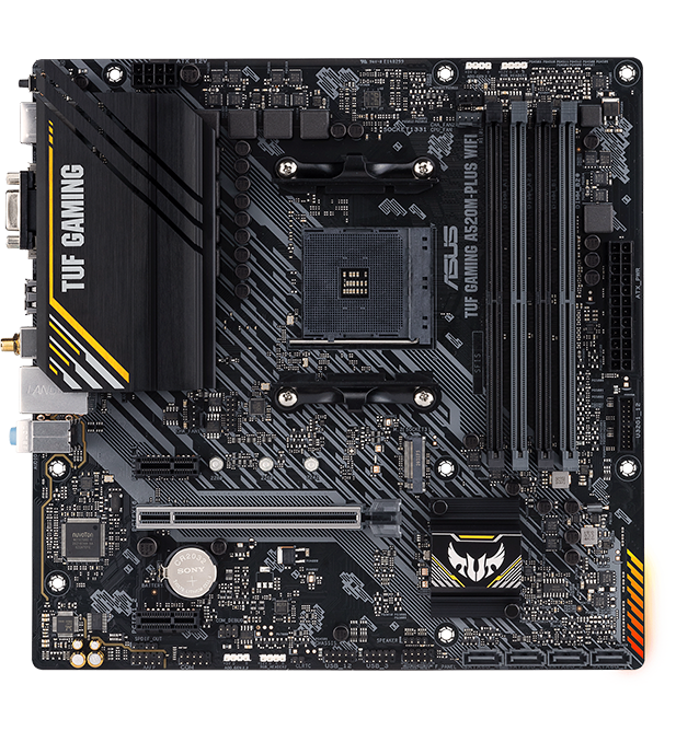 Asus TUF A520M-Plus gaming motherboard review