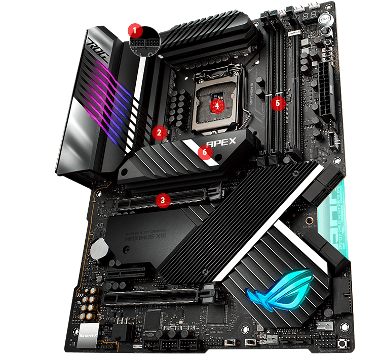 PC/タブレット PCパーツ ROG MAXIMUS XIII APEX｜Z590 Motherboard