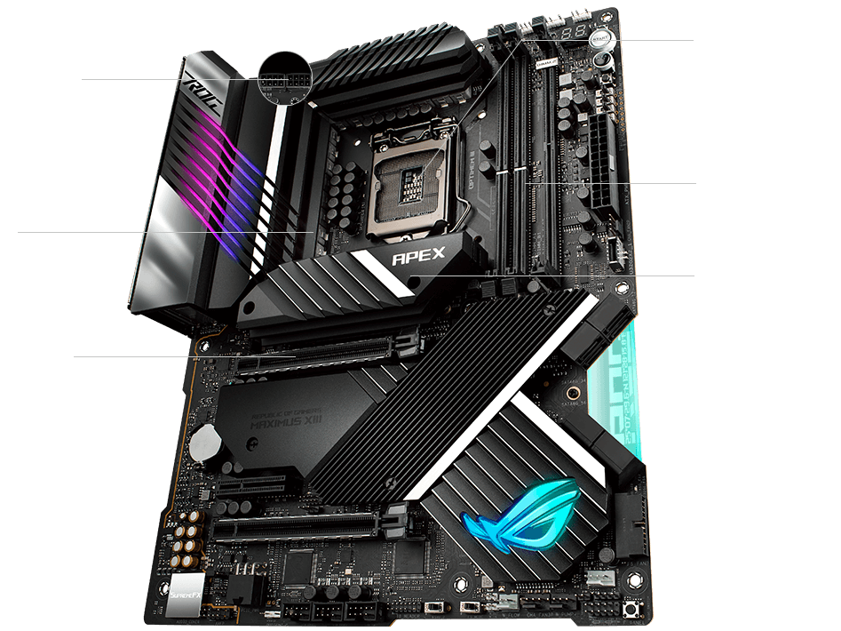 ROG MAXIMUS XIII APEX | マザーボード | ROG Japan