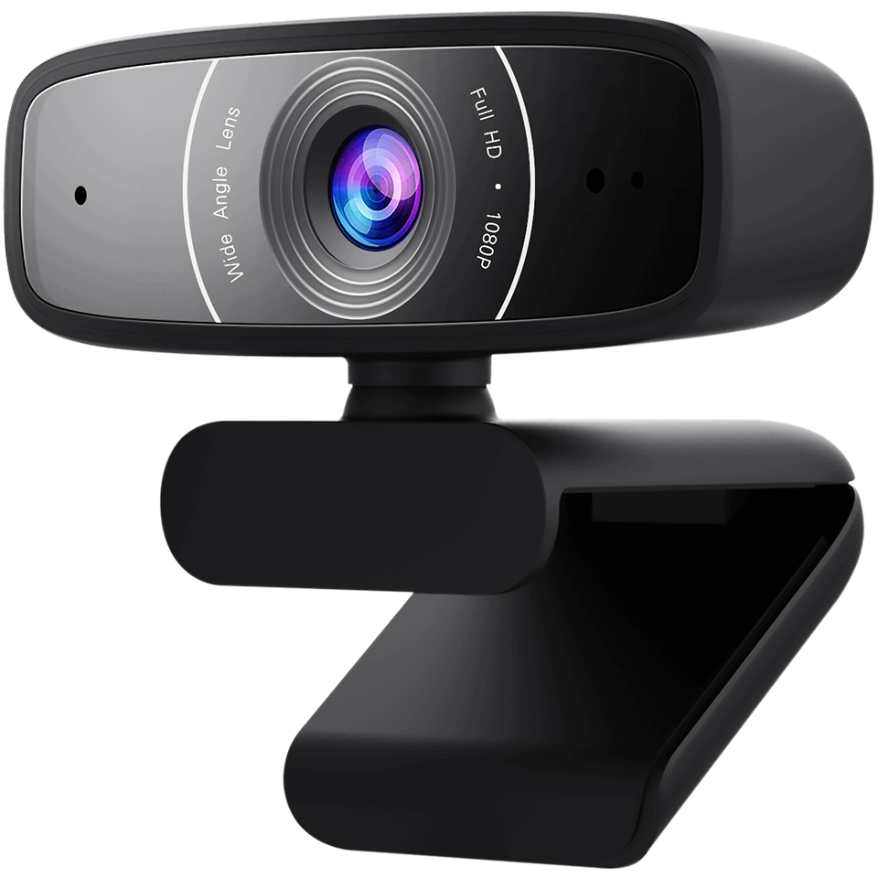 ASUS Webcam C3 allows for supersmooth 30 fps video calls in 1080p